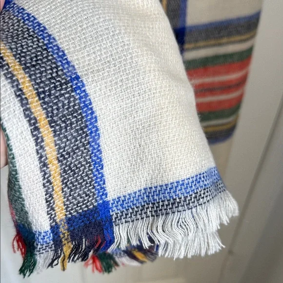 New Plaid Multicolor Scarf - Picture 4 of 5